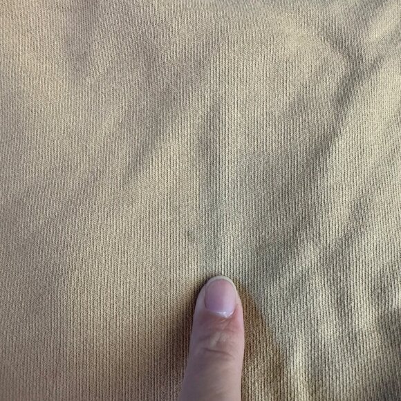 Reebok Y2K tan track jacket with red and black stripe women's size medium - Picture 4 of 10